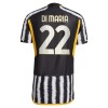 Maglia ufficiale Juventus 2023-24 DI Maria 22 Casa per Uomo